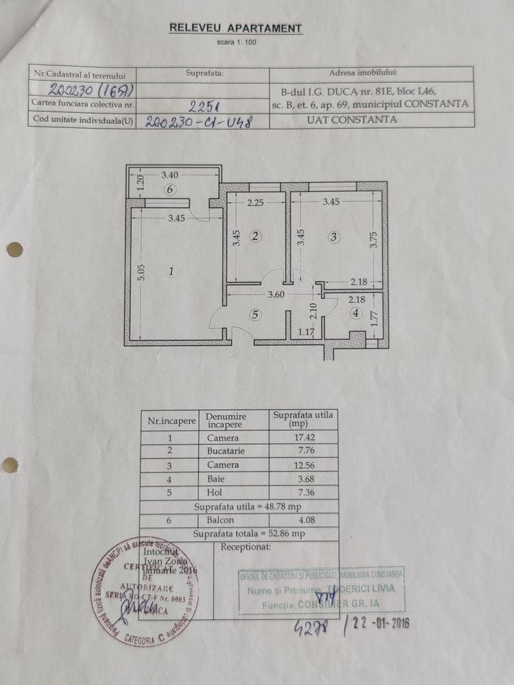 Apartament de vanzare