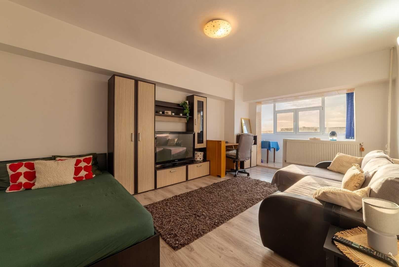 Garsoniera de inchiriat, spatioasa - Trocadero 42mp, termen lung