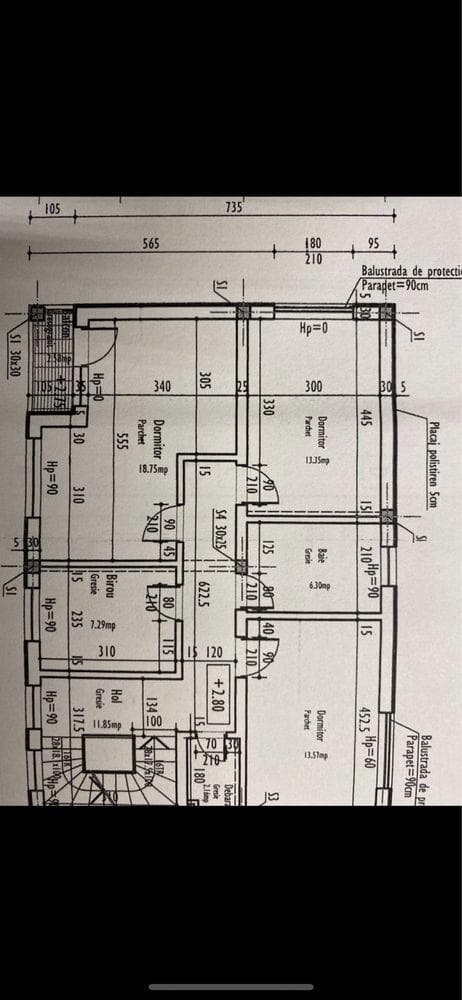Persoana fizica vand apartament 3 camere zona de case finisat - imagine 7