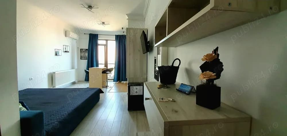 Studio central Mamaia cu vedere la mare si parcare gratuita