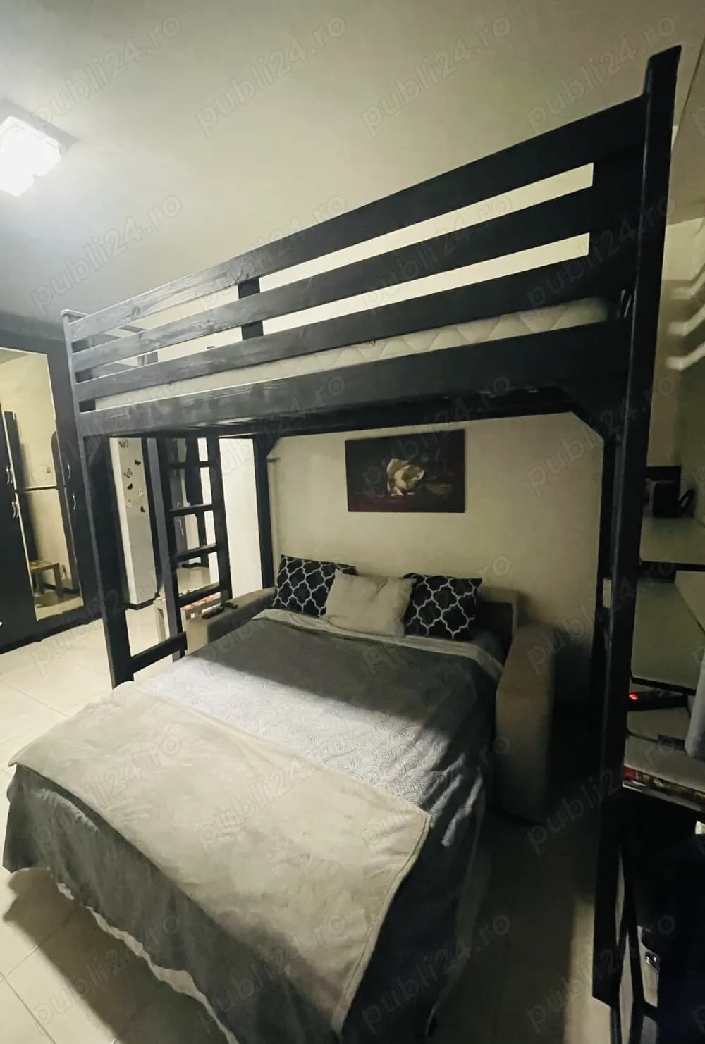 Duplex, 2 camere, INEL II, Academia Navala, 45 mp, centrala gaze, parter inalt si demisol cu geam