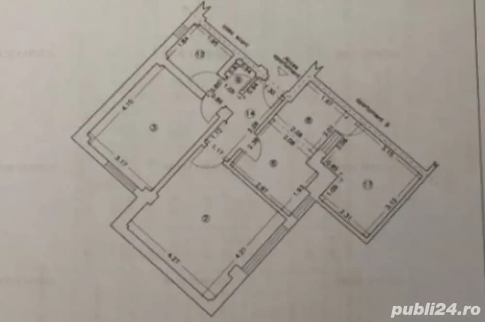 Proprietar vând apartament 2 camere decomandat in Tomis Plus, mobilat, utilat, loc de parcare inclus