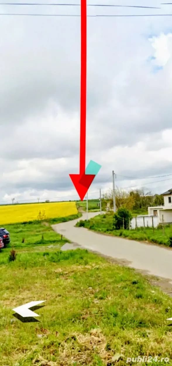 Vand schimb cu auto teren in Lazu intravilan cu PUZ P+2