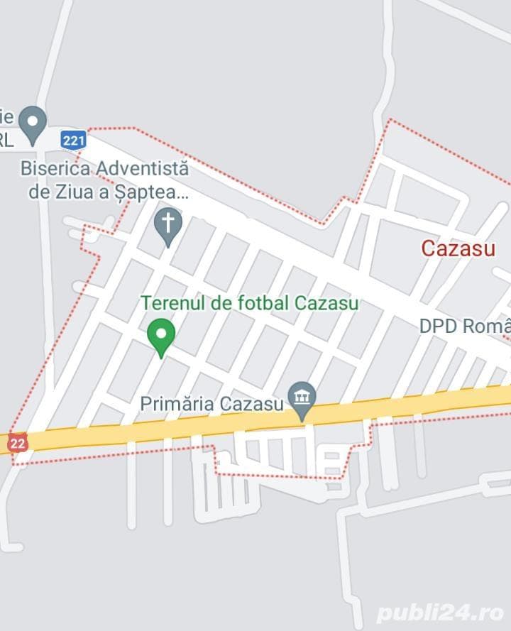 Vând teren intravilan de 4280 metri pătrați , Cazasu, Braila