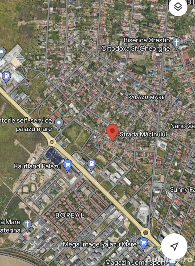 Teren cu casa de vânzare Palazu Mare - imagine 1