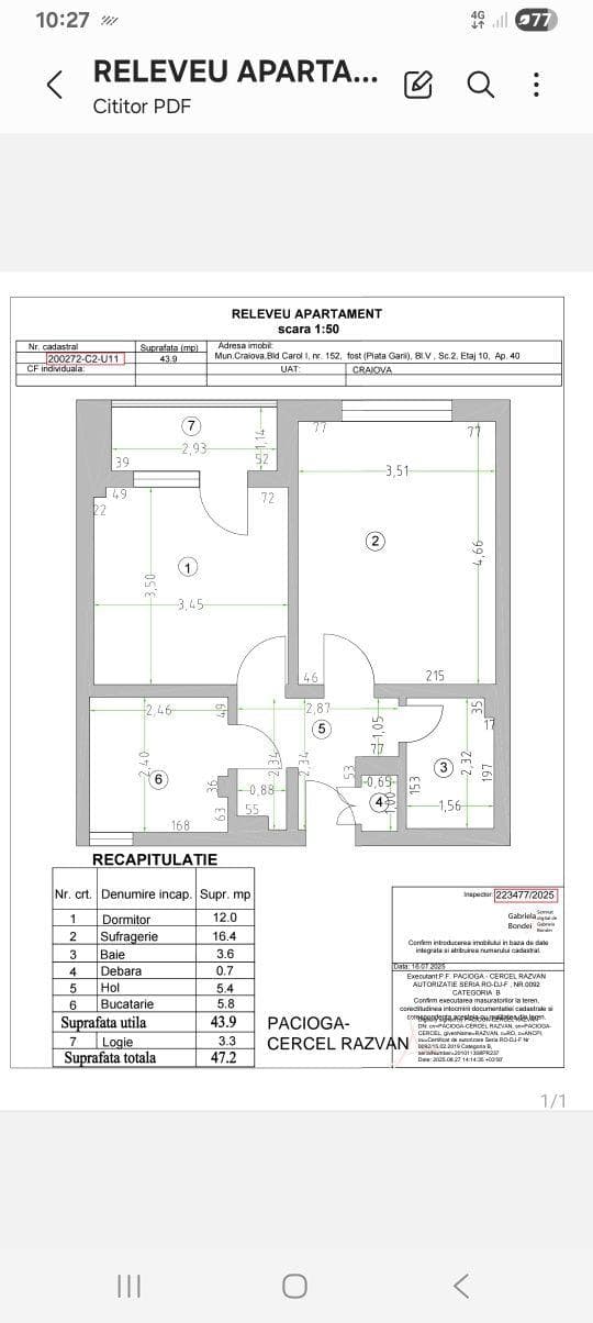 Apartament 2 camere decomandat Bulevardul Carol I Piata Garii - imagine 1