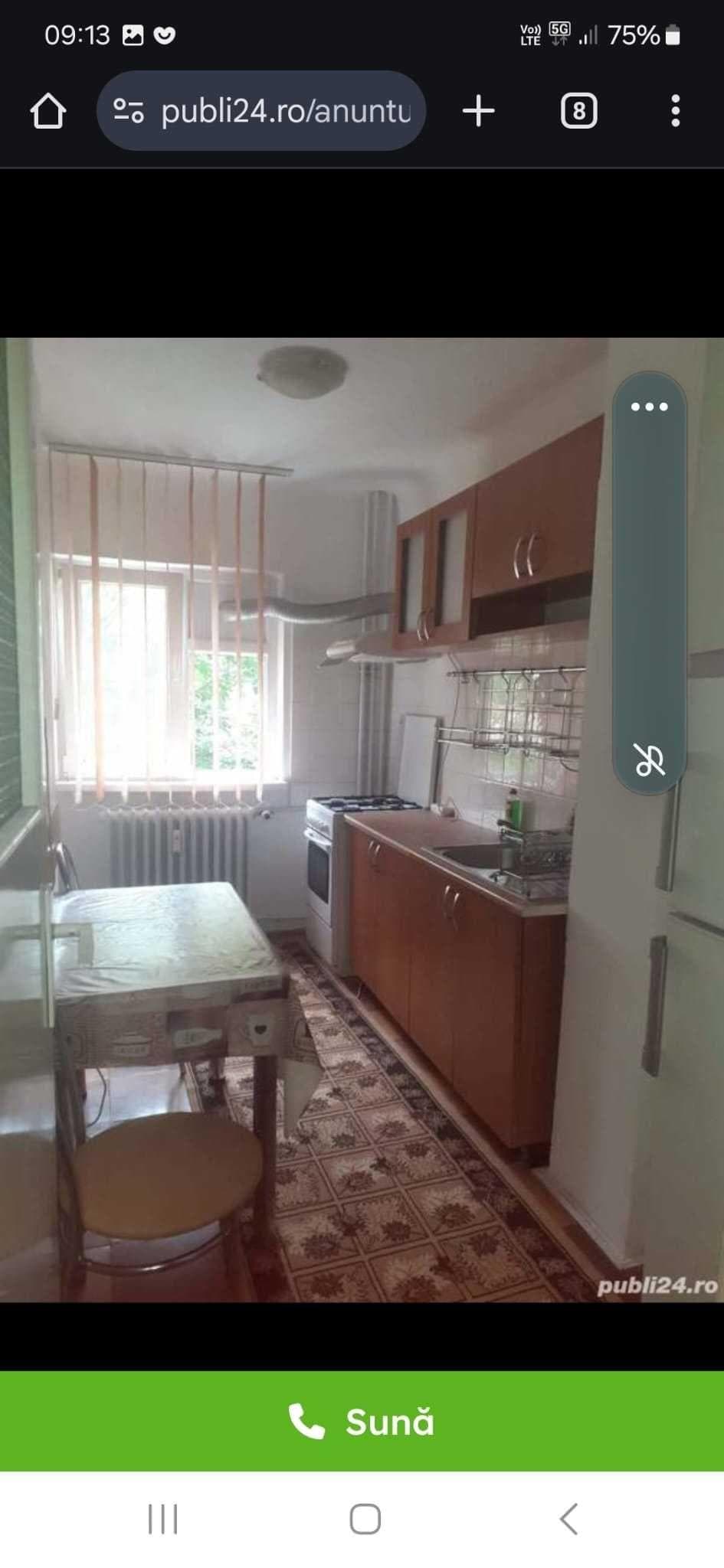 Inchiriez garsoniera, 37mp, decomandata, et.1, Rovine, Posta