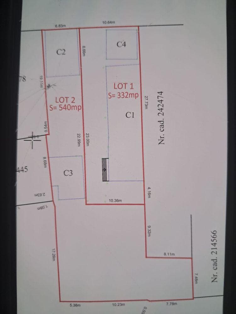 Se vinde Lotul nr.2 Craiova Dolj la 110000 € negociabil.