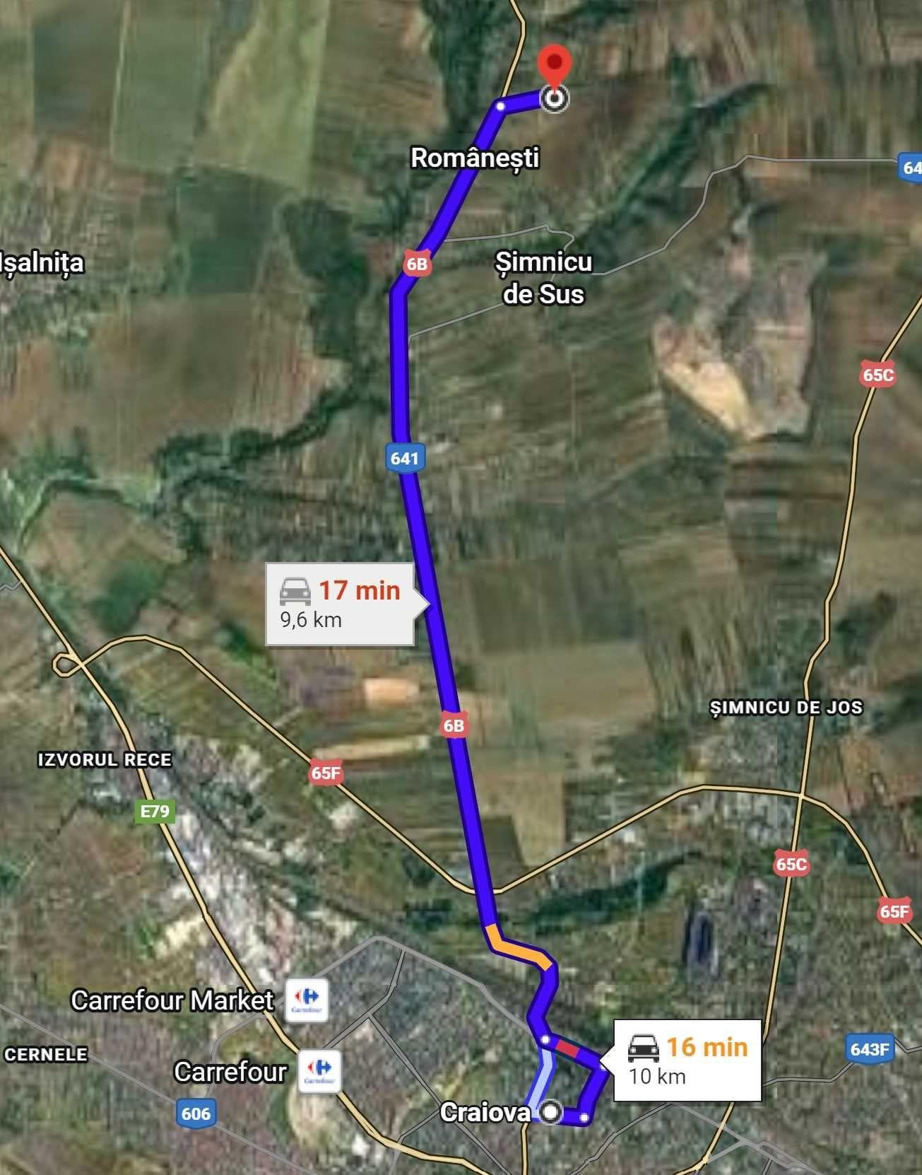 Teren intravilan Simnic -1500mp - imagine 1