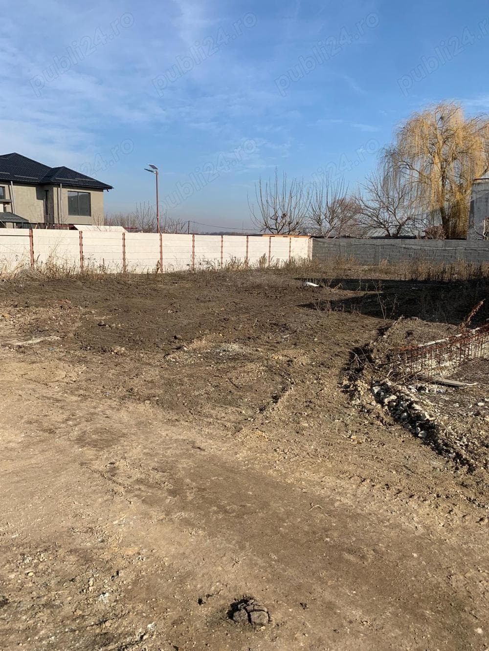 Teren  pentru constructie casă  in zonă  excelentă Balta Verde,PODARI ,utilitati: gaze ,curent,canal