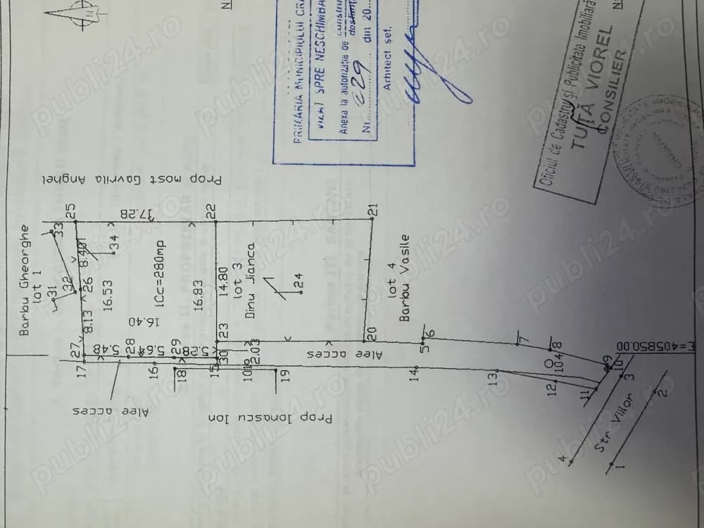 Teren 580 mp Bariera Vâlcii | Autorizație P+1 | Utilități la limită - imagine 1