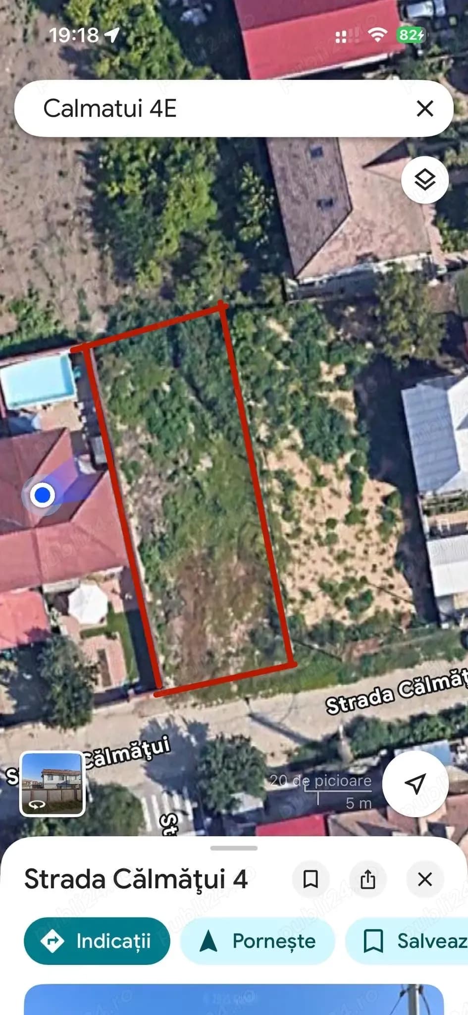 Teren Intravilan Craiova 375mp-Toate utilitatile 1.4km de centru