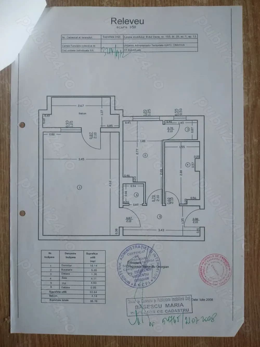 Garsonieră decomandată,brazda lui novac,etaj 2. - imagine 1
