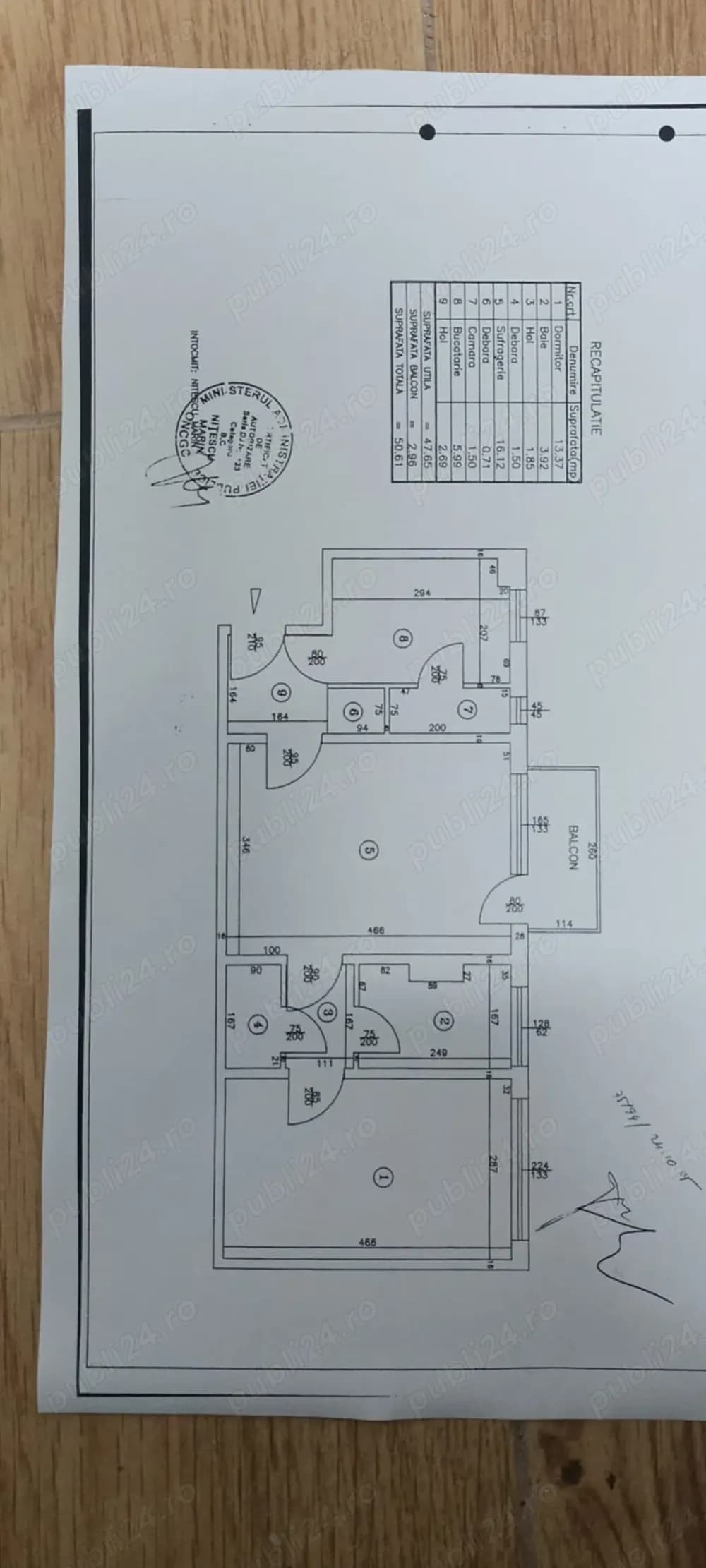 Apartament Brazda semidecomandat etaj 4 - imagine 1