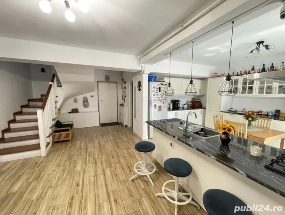 Apartament 4 camere, 182 mp, două niveluri, terasă mare, George Enescu - imagine 1