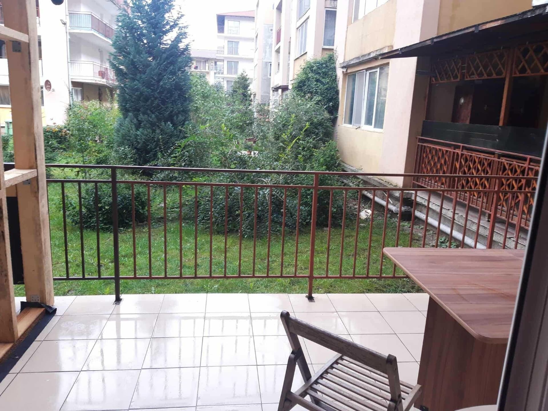 Apartament 2 camere parter cu terasa mare si vedere spre spatiul verde