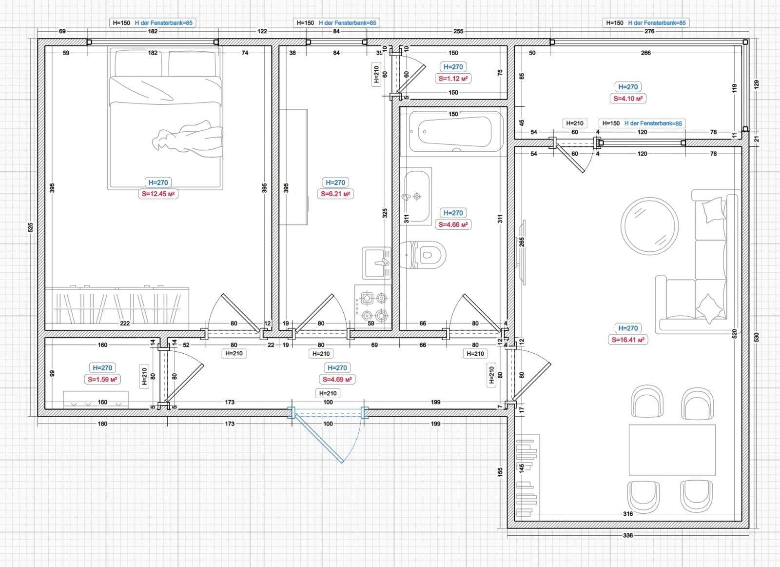 Apartament cu 2 camere de vânzare în Cartierul Dâmb - imagine 1