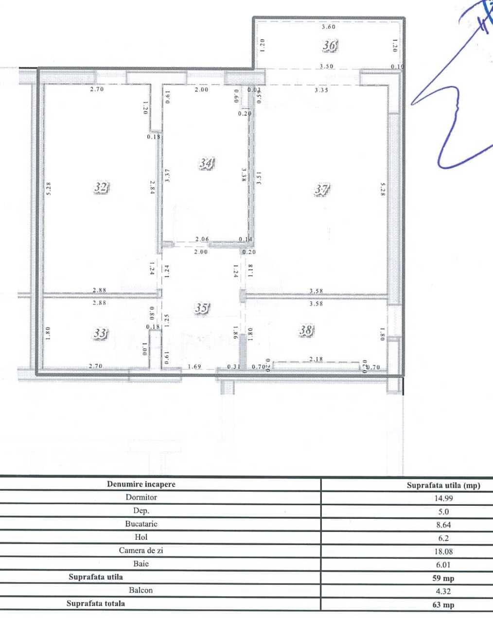 Apartament 2 camere, decomandat, complex Maurer Residence, Târgu Mureș - imagine 1