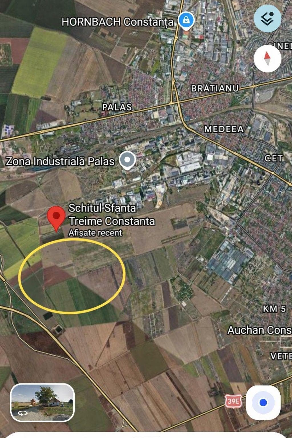 Teren 7.866 mp Constanța – zona Sere / Palas, lângă Schitul Sfânta Tre - imagine 1