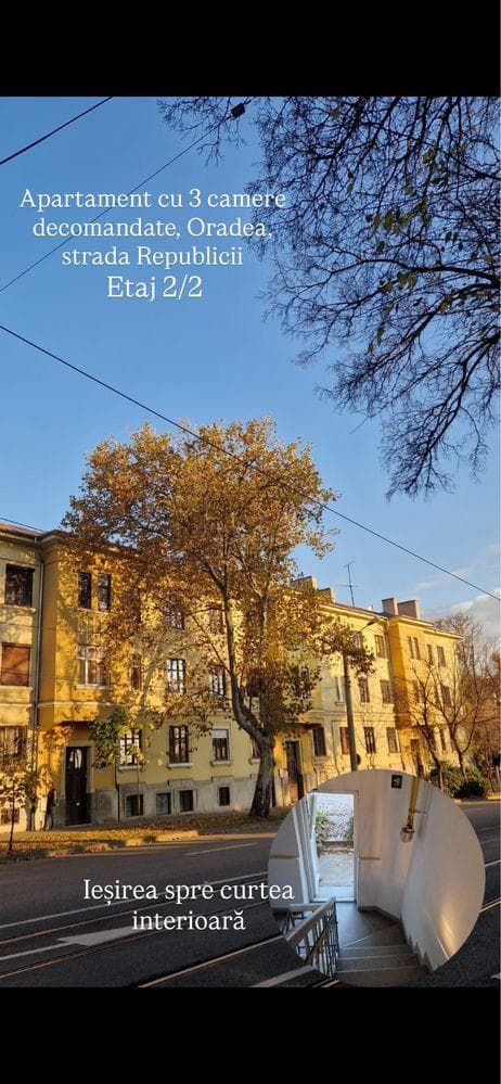 Apartament 3 camere Oradea republicii - imagine 1