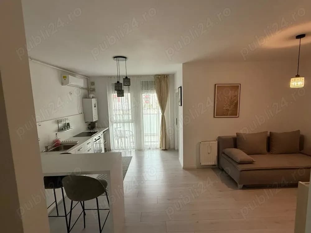 Proprietar Inchiriez apartament 2 camere mobilat si utilat (open space) blocurile ARED, Iosia.