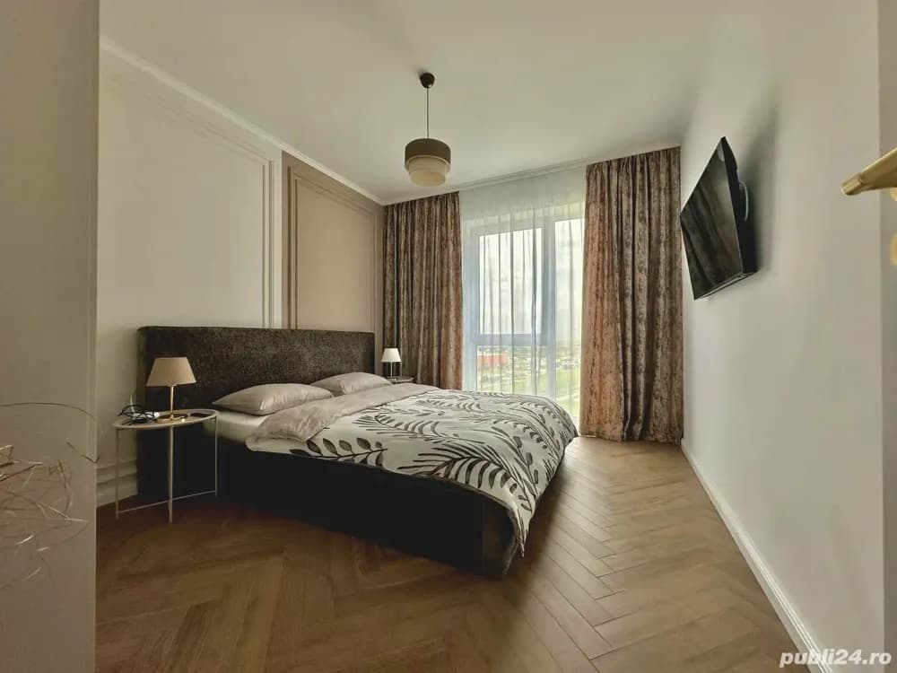 Chirie apartament nou 3 camere 2 bai Prima Arena - imagine 1