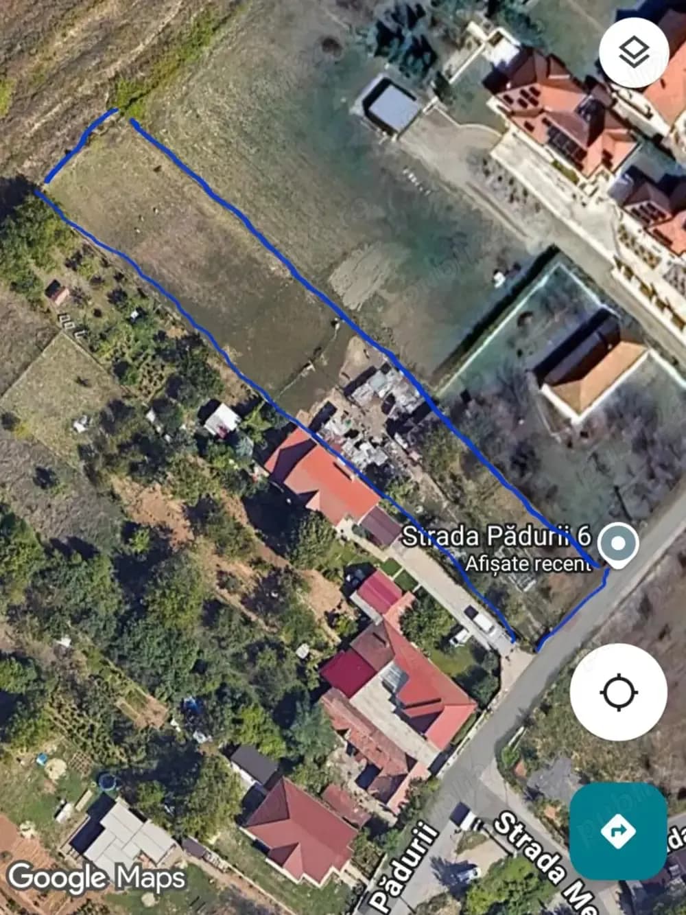 De vanzare, direct de la proprietar, teren intravilan pe str. Pădurii  Oradea, Oncea !