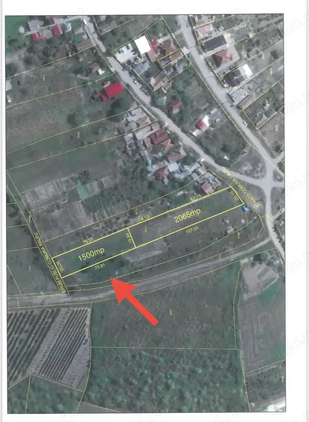 Vand teren intravilan in localitatea Săldăbagiu de Munte, Bihor