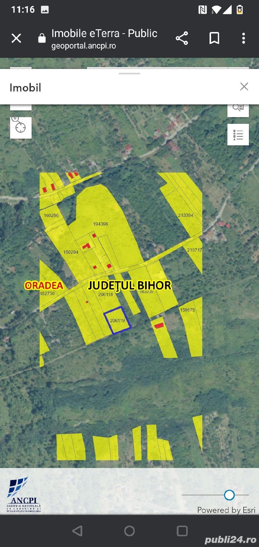 Teren intravilan Podgoria