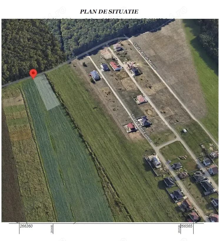 Teren in cartierul Grigorescu langa padure