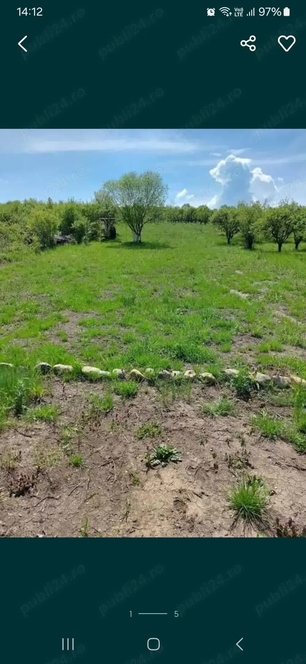 Vând teren intravilan in Oradea, strada Livezilor