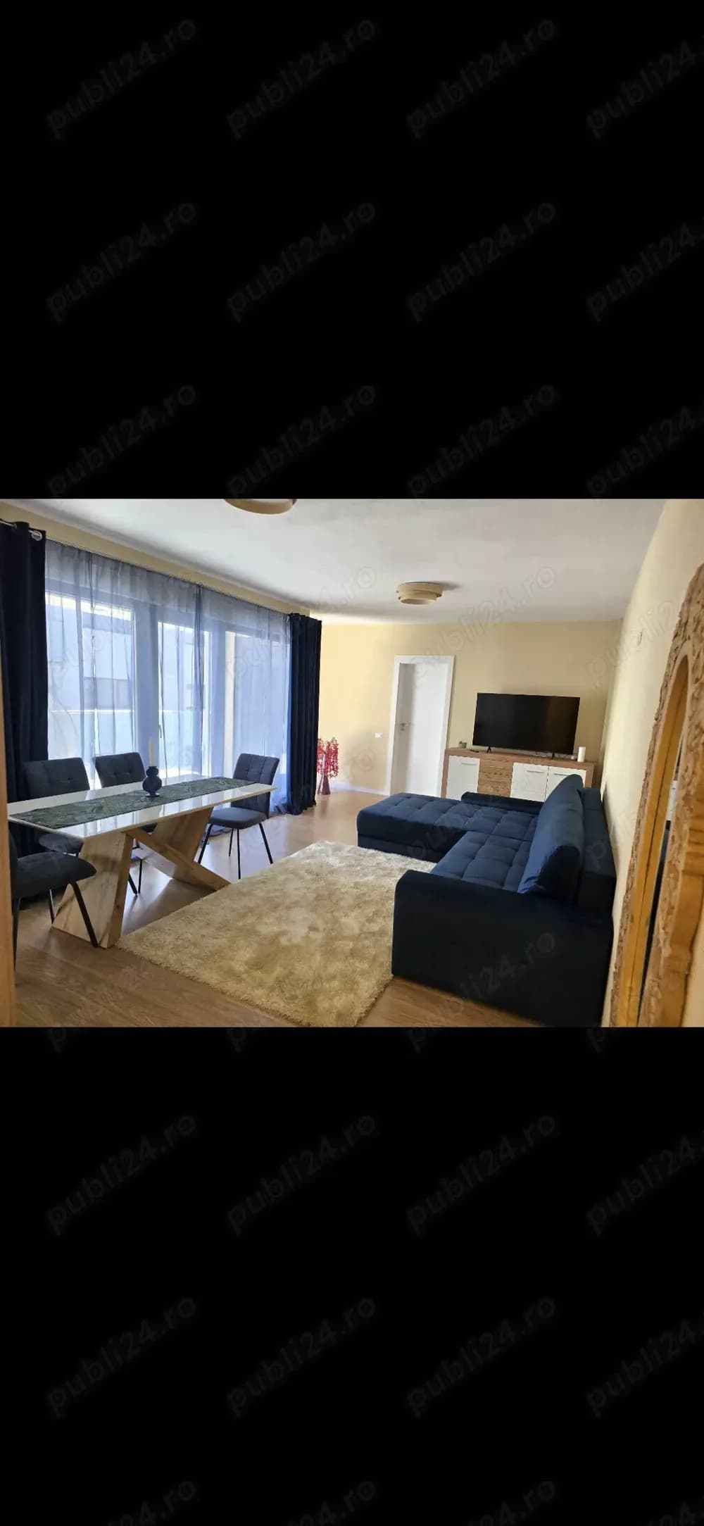 Inchiriez apartament cu 2 camere, 2 bai, o terasa generoasa si 1 loc de parcare inclus