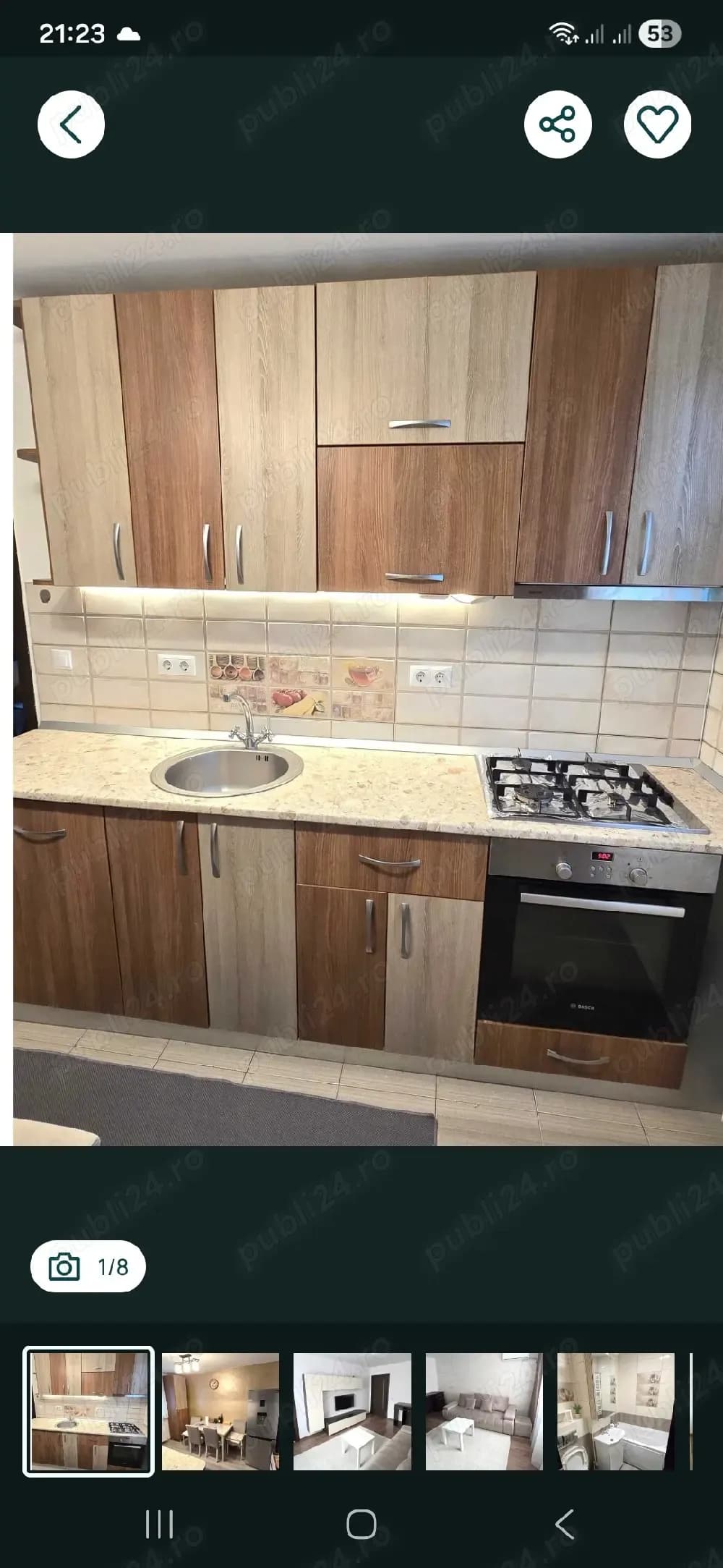 Vand Apartament 3 4 camere RENOVAT et. 1