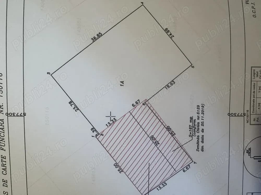 Teren intravilan,Cartier Mitică Apostol ,Ploiești,