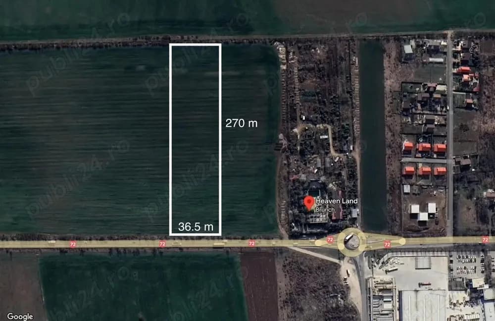 Teren intravilan DN 72