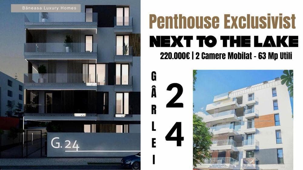 Penthouse 2 camere | Baneasa - Garlei 24 | mobilat  | PROPIETAR - imagine 1