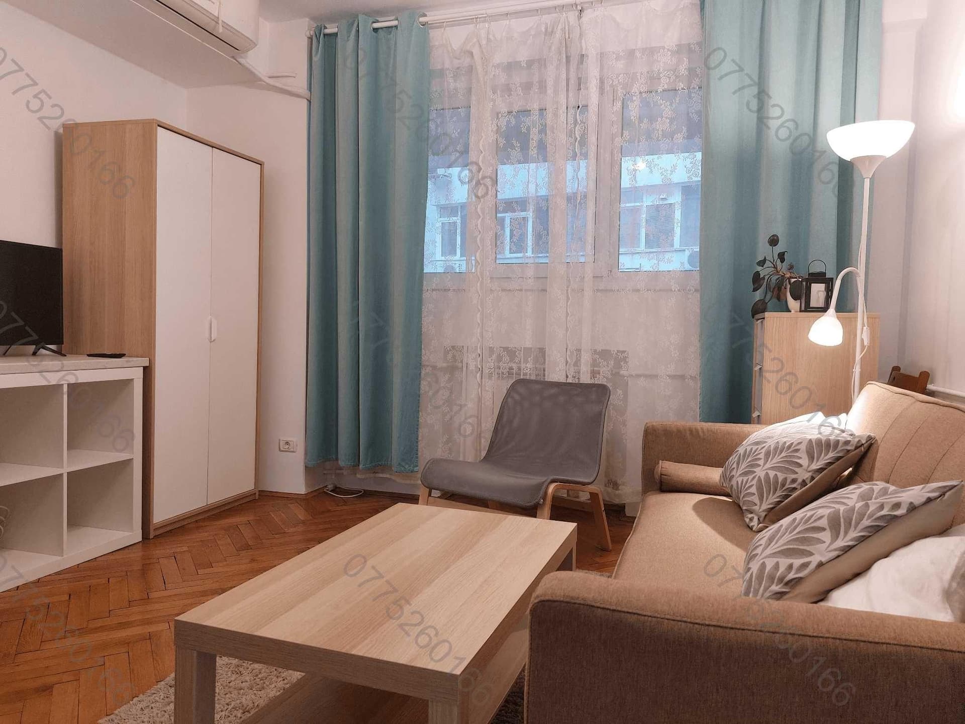 Garsoniera ultracentrala Sala Palatului Cismigiu - birou/locuinta