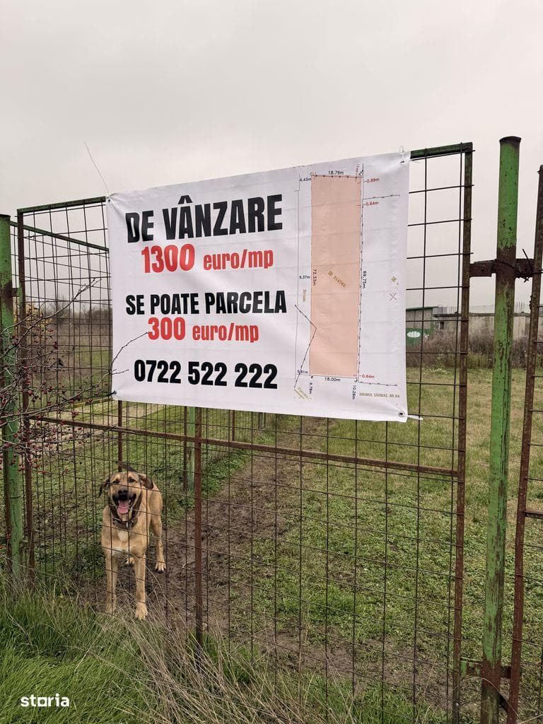 Teren 1300mp de vânzare în Străulești - imagine 1