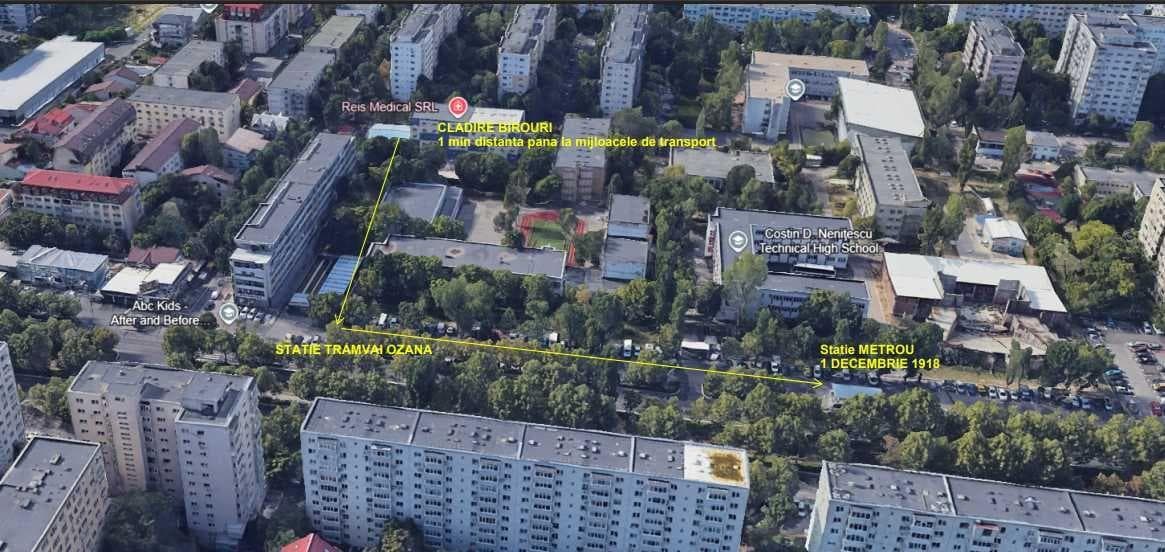 Birouri de închiriat Sect 3- 1 min Metrou 1 Dec 1000- 1400 lei + TVA - imagine 1