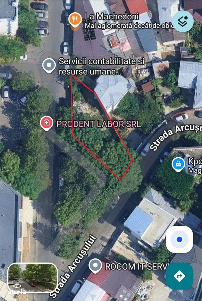 Teren unic semicentral – P-ta Unirii – un singur vecin, acces 2 strazi