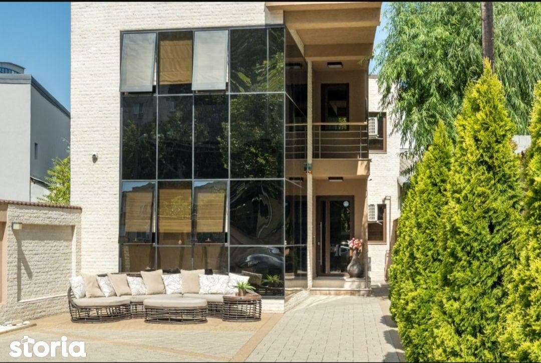 Vilă design spectaculos, 120mp, 8 parcări, pentru locuință,home office