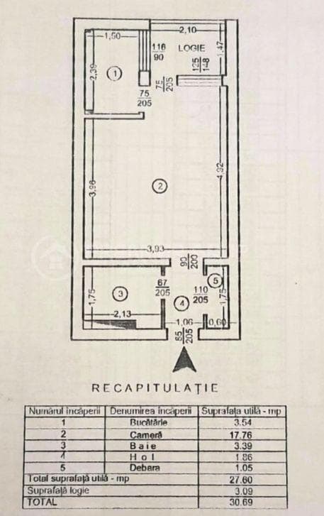 Vanzare garsoniera pantelimon / mega mall