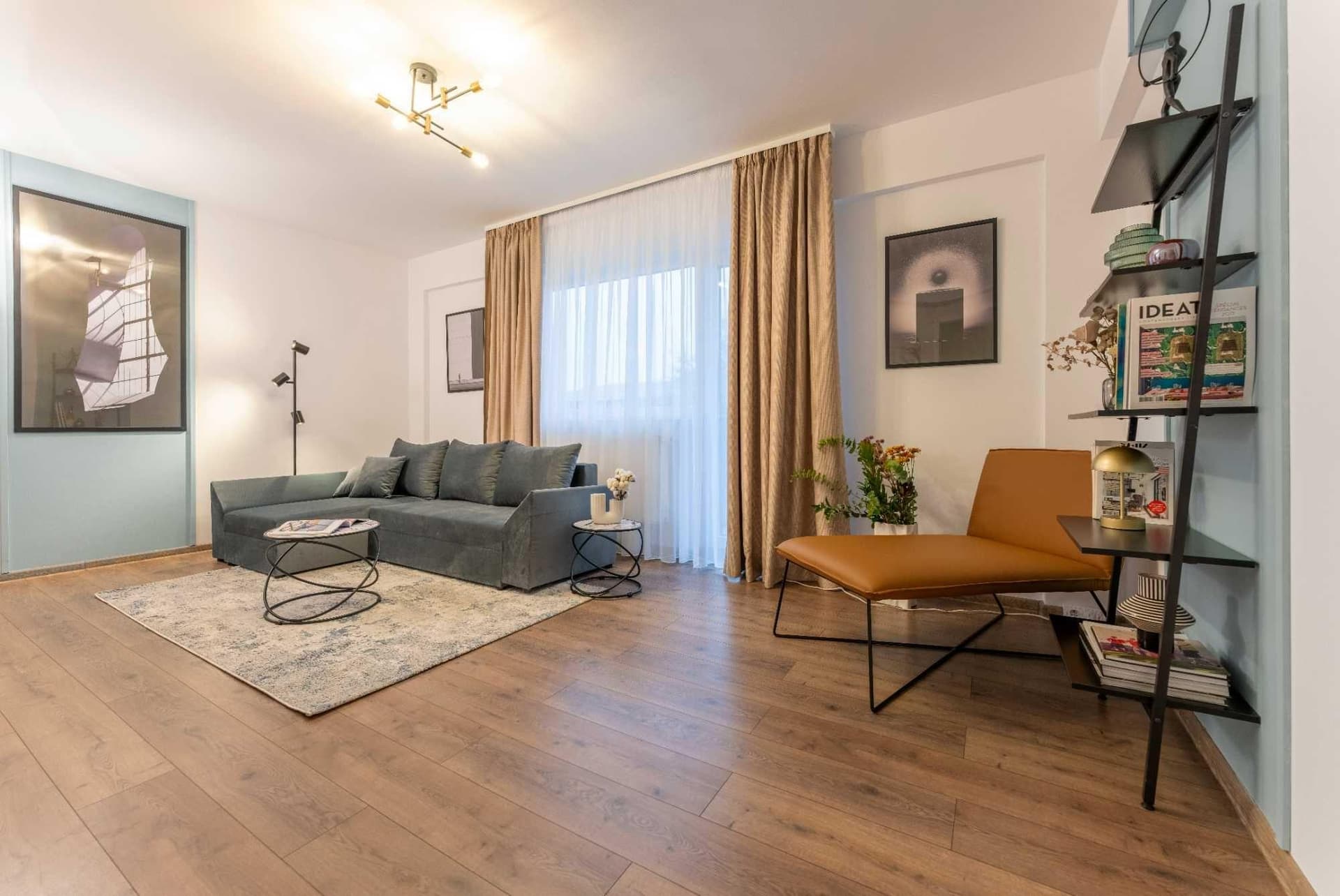 Apartament nou - 2 camere - loc de parcare - mobiliat utilat modern - imagine 1