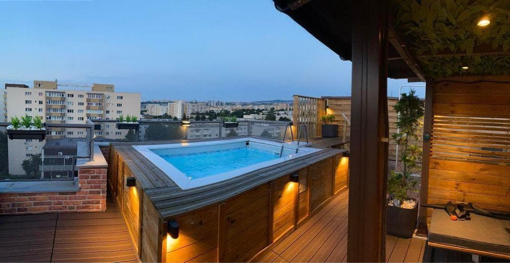 De la PROPRIETAR,Vand/Schimb Penthouse, 4 camere,piscina,Manastur - imagine 5