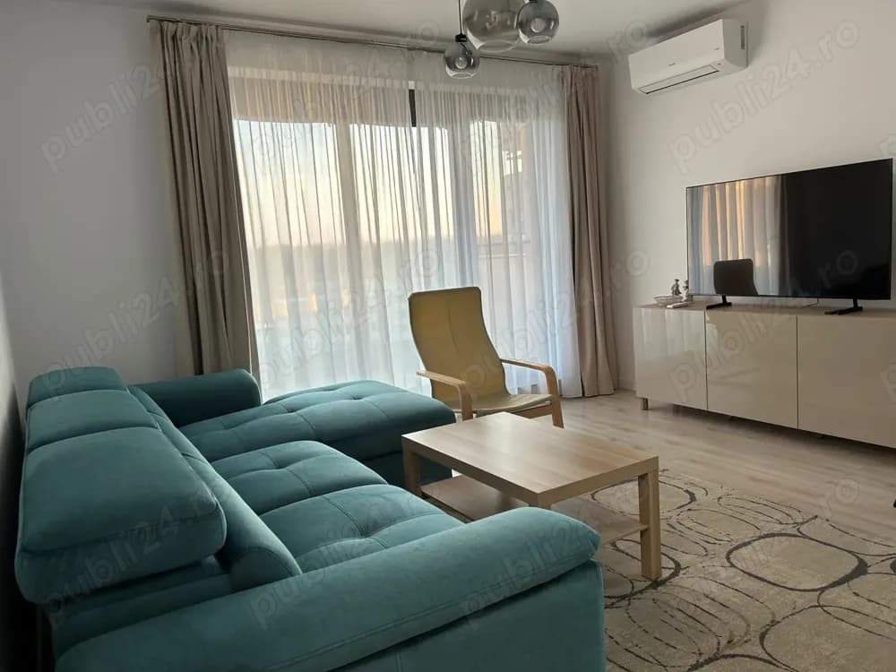 Proprietar prima inchiriere ap 2 camere Bucuresti sec 1, Baneasa -  Greenfield Residence cu parcare - imagine 1