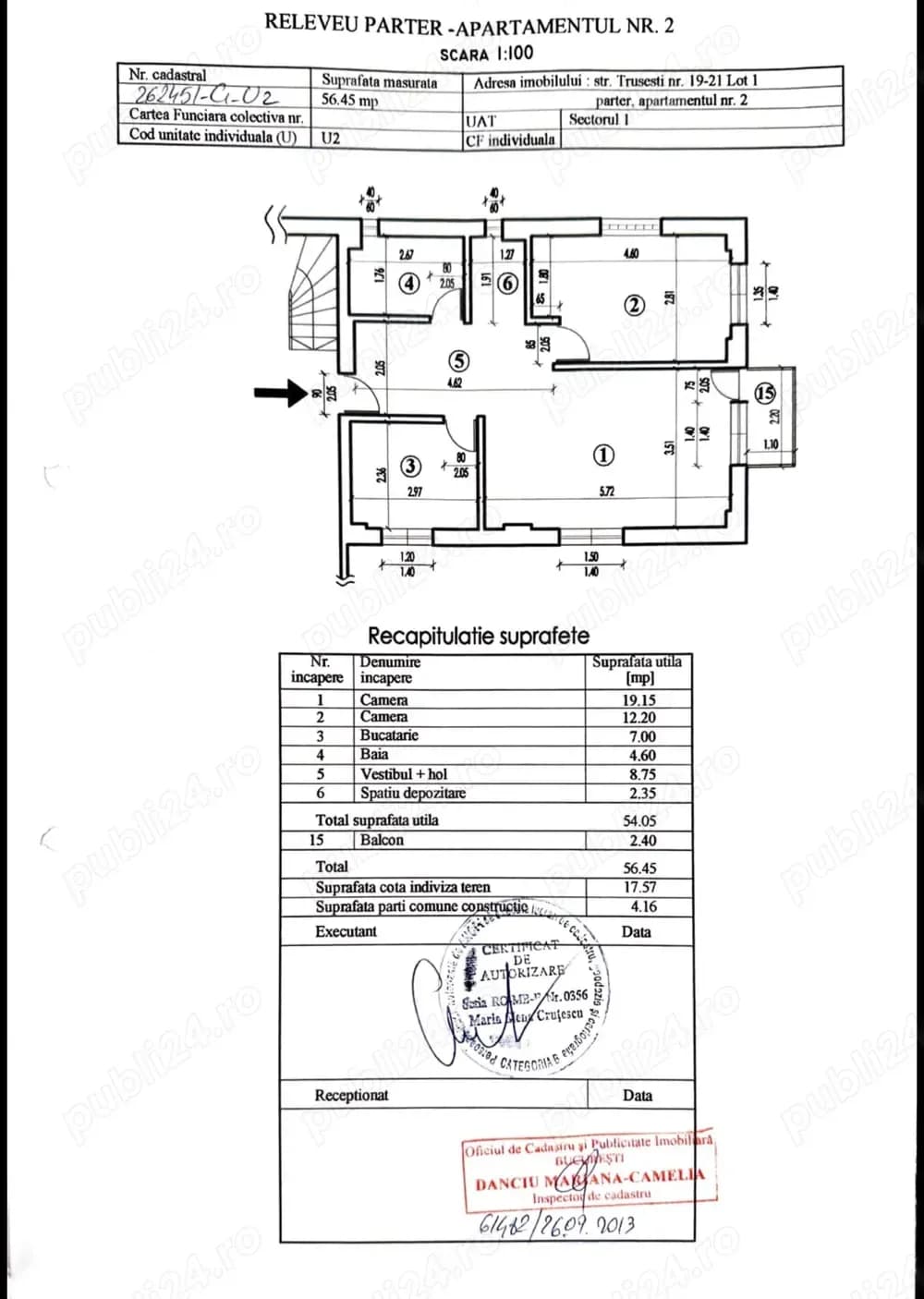 2 camere Bucureștii Noi | gata de mutat