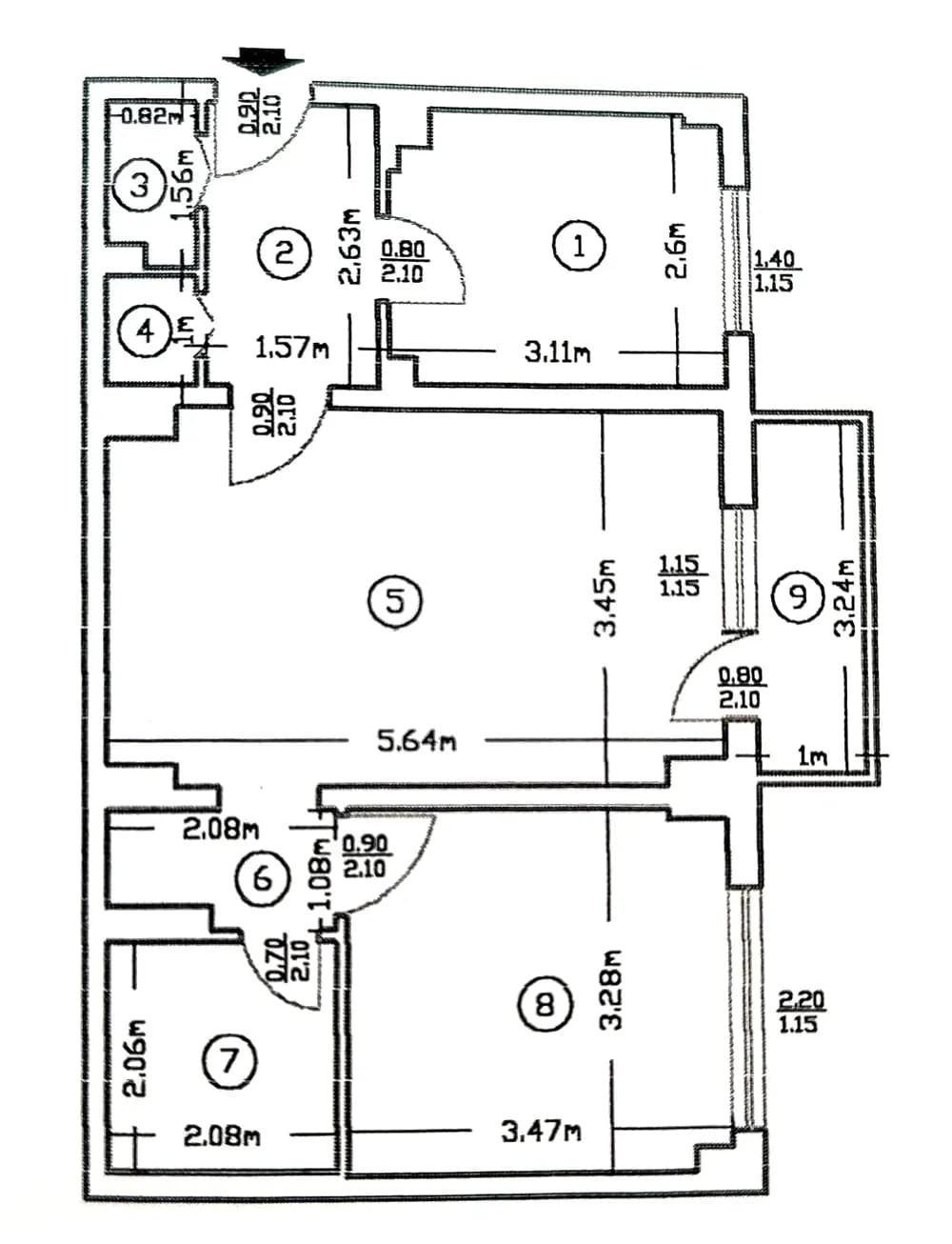 Proprietar vand 2 camere stradal Mihai Bravu Calea Vitan
