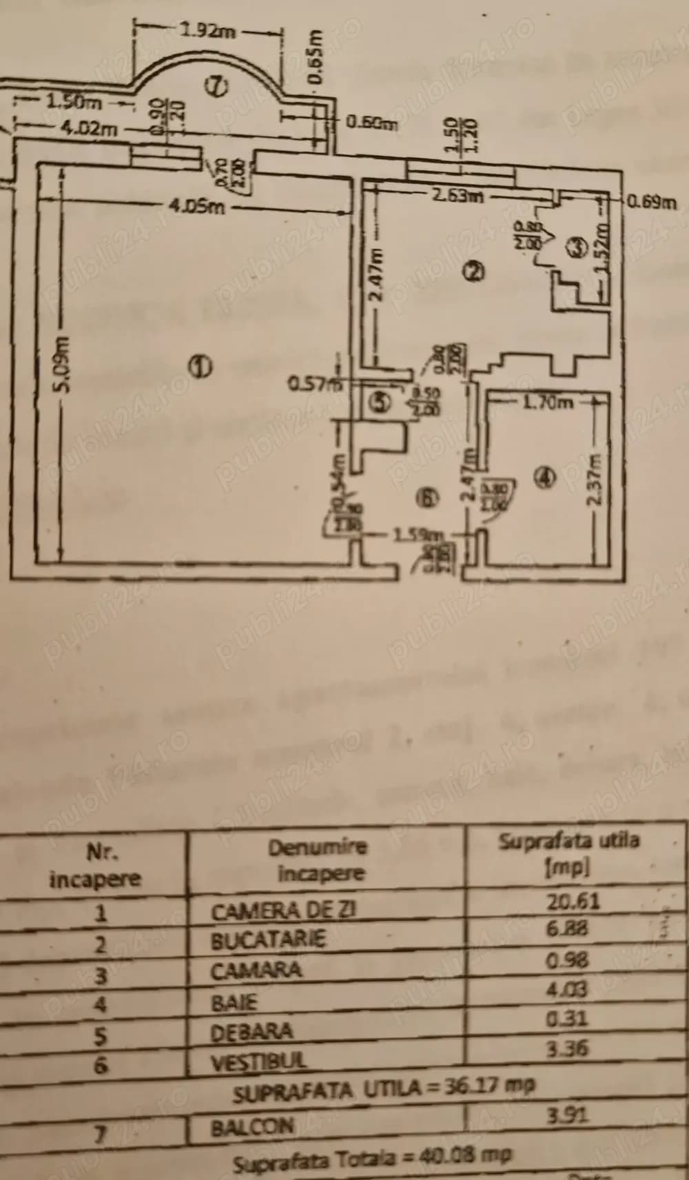 Vand garsoniera sector 4,Brancoveanu