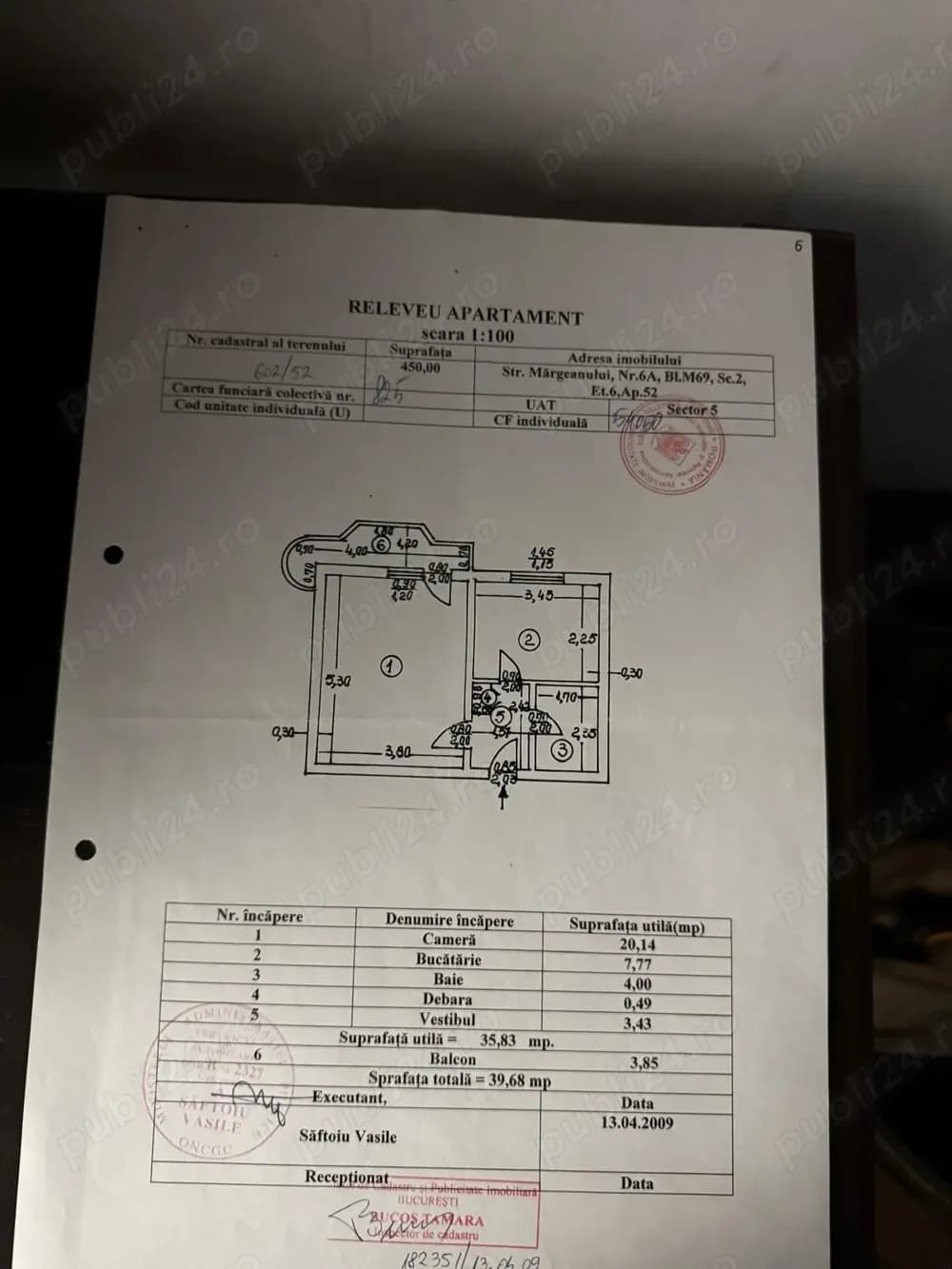 Vând garsonieră str Mărgeanului - imagine 1
