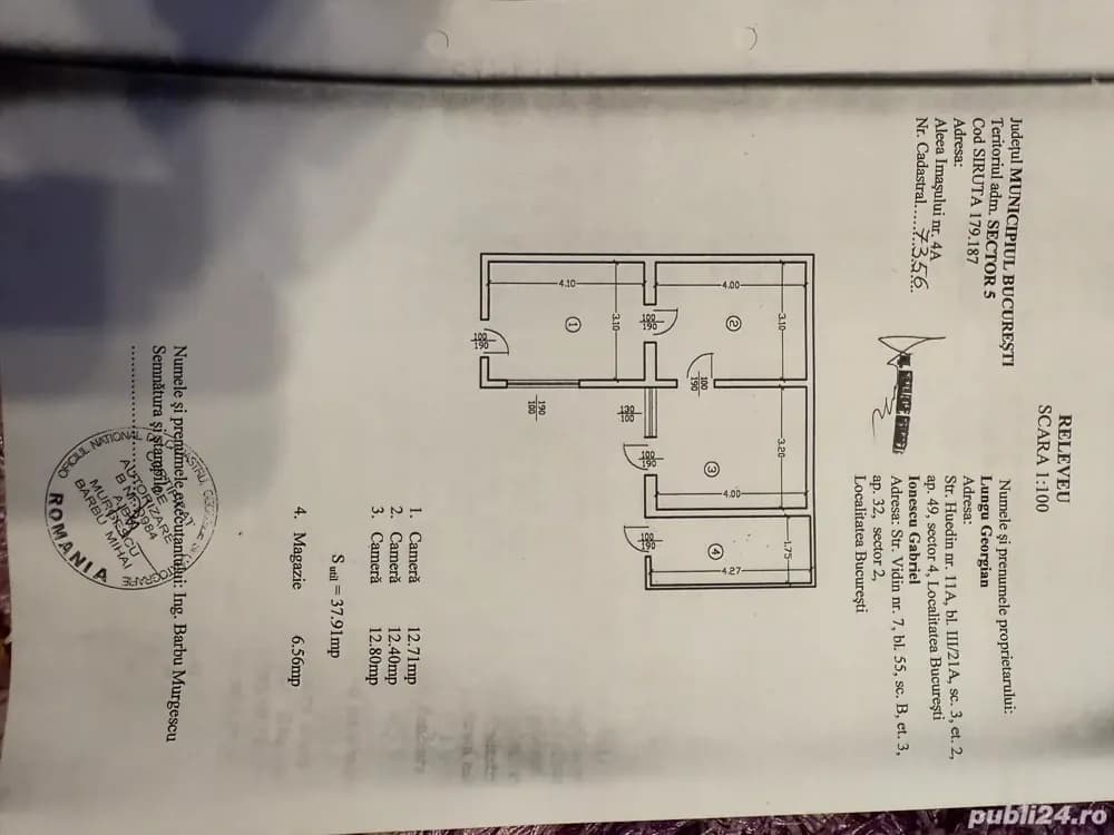 De vazare casa  cu teren de 310m2